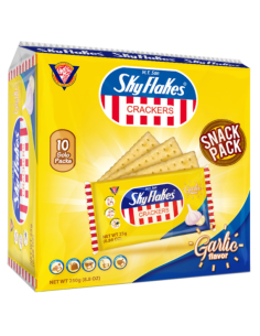M.Y. San Sky Flakes Crackers Garlic 250 gm x 20