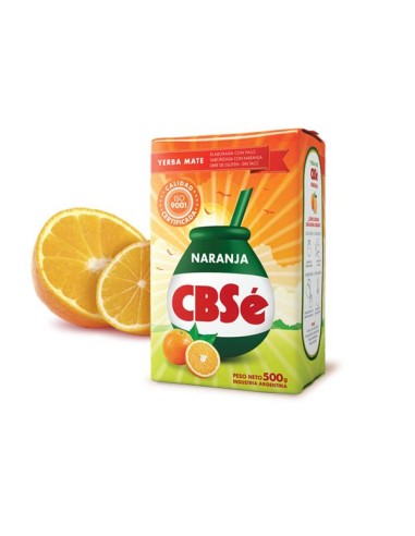 CBSé Yerba Mate Naranja 500 gm x 12