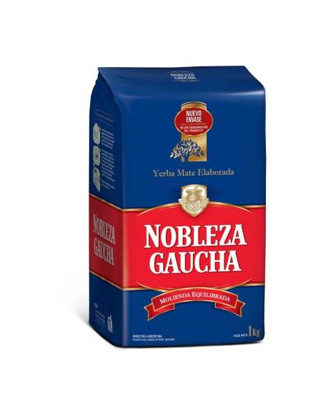 Nobleza Gaucha Yerba Mate 1 kg x 6