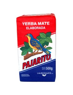 Pajarito Yerba Mate Elaborada Tradicional 500 gm x 40