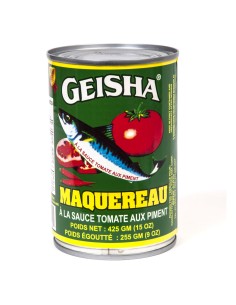 Geisha Mackerel in Tomato Sauce 425 gm x 24