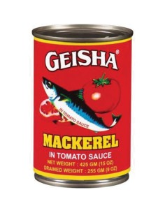 Geisha Mackerel in Tomato Sauce with Chilli 155 gm x 50