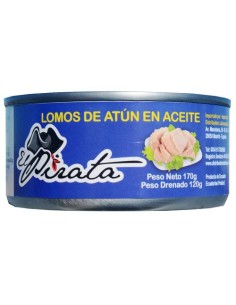 El Pirata Atun Claro en Aceite 170 gm x 48