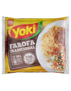 Yoki Farofa Pronta Mandioca 500 gm x 24