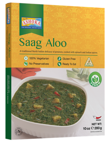 Ashoka Saag Aloo 280 gm x 20