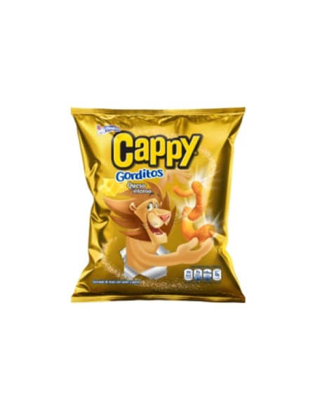 Yummies Cappy Gorditos Queso Intenso 75Gr