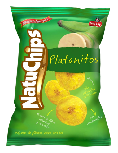 Frito Lay Caribas Natuchips Chile y Limon 135 gm x 30