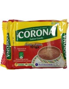 Corona Chocolate Con Clavos y Azúcar 250 gm
