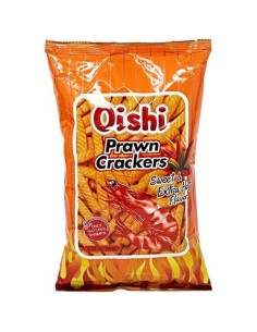 Oishi Prawn Crackers Sweet Extra Hot 60 gm x 50