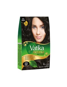 Vatika Henna Rich Black Hair Colour 60 gm x 24