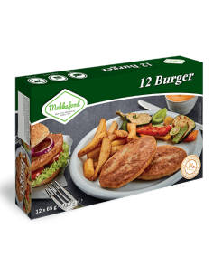Mekkafood Beef Burgers 450 gm x 12