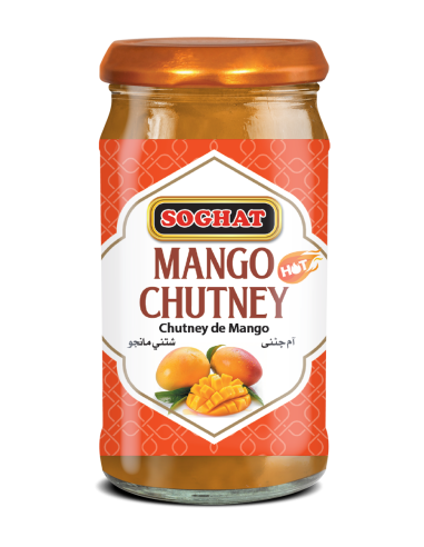 Soghat Chutney Mango Hot 430 gm x 12